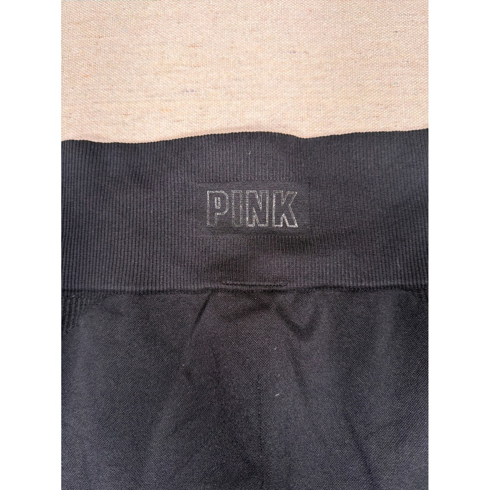 Pink Victorias Secret Active Seamless High Waist Leggings Black M/L